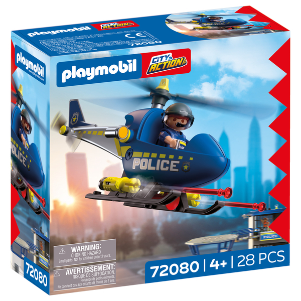 72080 - Playmobil City Action - Hélicoptère de police