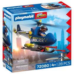72080 - Playmobil City Action - Hélicoptère de police