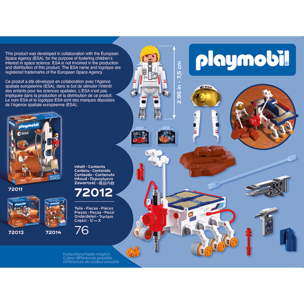 72012 – Playmobil – Rover d’exploration Mars ESA