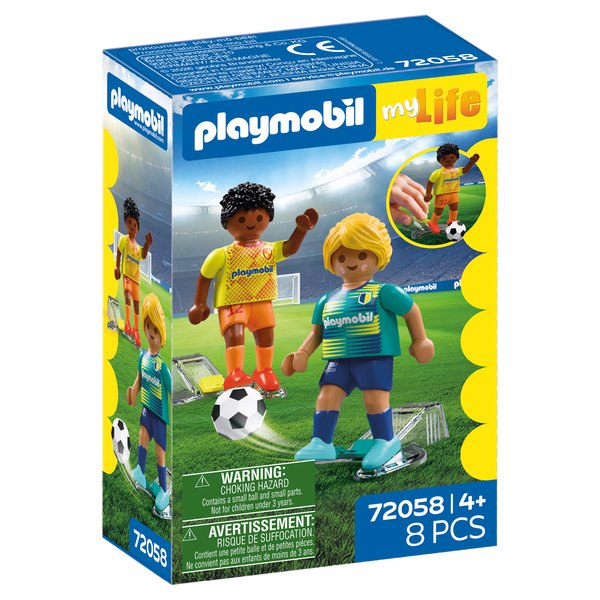 72058 - Playmobil - Joueurs de football