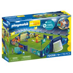 72056 - Playmobil - Stade de football et défis