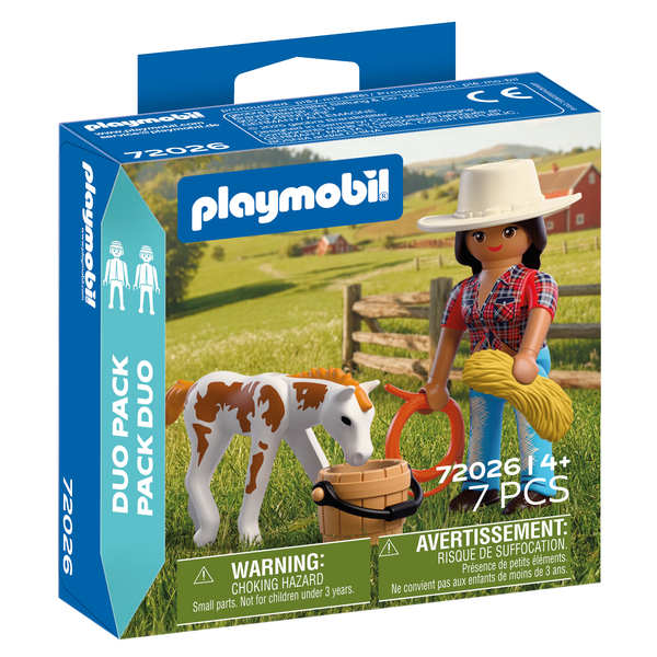 72026 - Playmobil - Duo Cavalier avec poulain