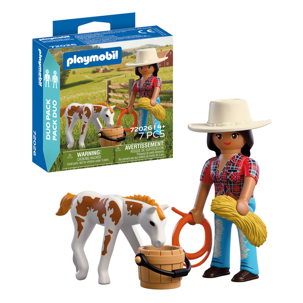 72026 - Playmobil - Duo Cavalier avec poulain