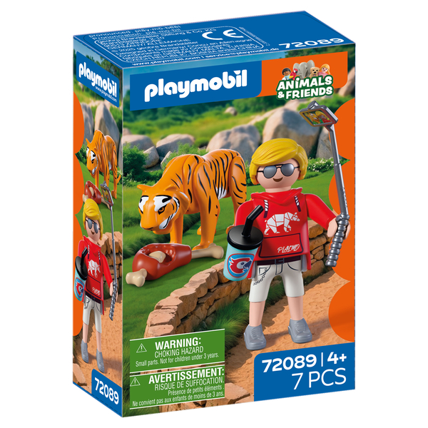 72089 - Playmobil Zoo - Tigre et visiteur