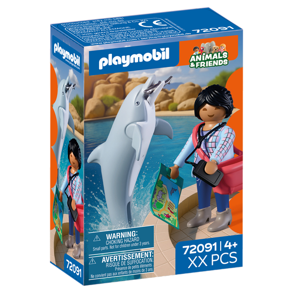 72091 - Playmobil Zoo - Dauphin et visiteur
