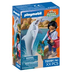 72091 - Playmobil Zoo - Dauphin et visiteur