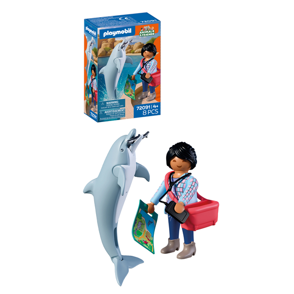 72091 - Playmobil Zoo - Dauphin et visiteur