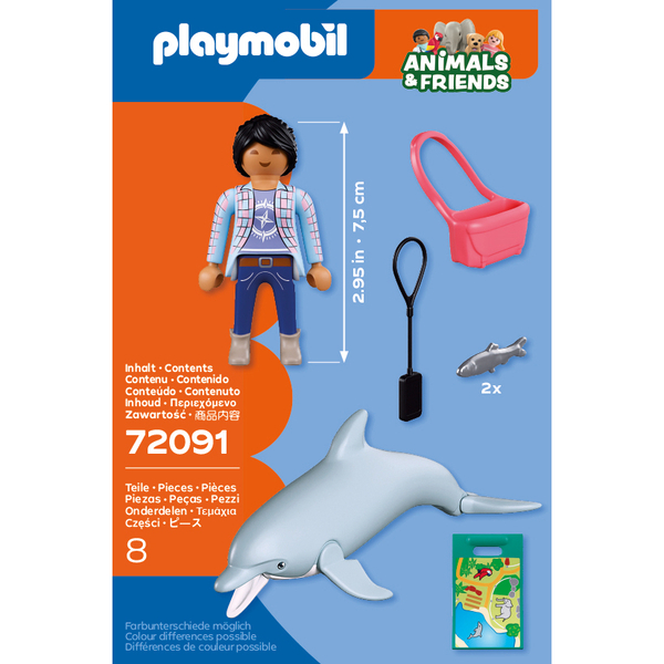 72091 - Playmobil Zoo - Dauphin et visiteur