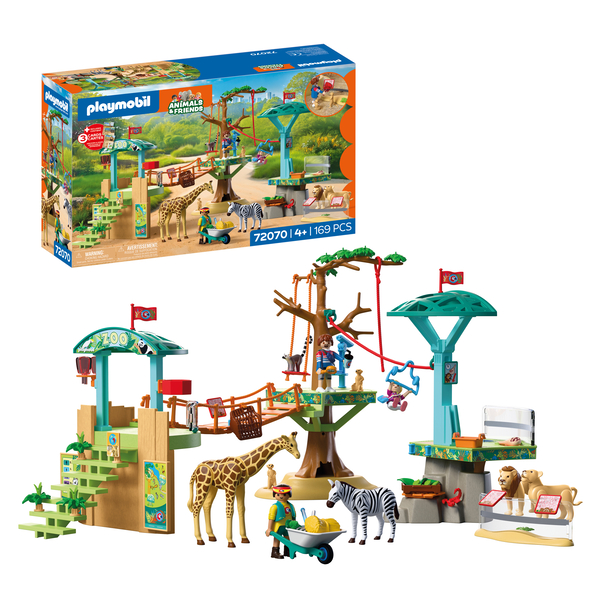 72070 - Playmobil  - Zoo : Parc & animaux