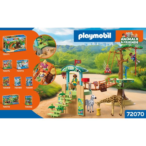 72070 - Playmobil  - Zoo : Parc & animaux