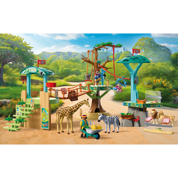 72070 - Playmobil Zoo : Parc et animaux