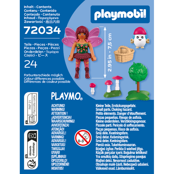 72034 – Playmobil Special Plus – Fée des bois avec son Magicamiz