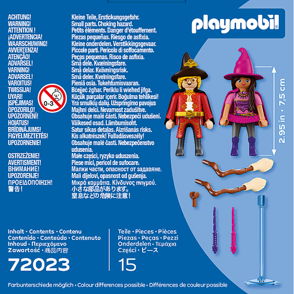 72023 – Playmobil Duo – Sorcier et Sorcière