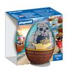 72100 - Playmobil Oeuf 2-en-1 - L'Île aux Pirates