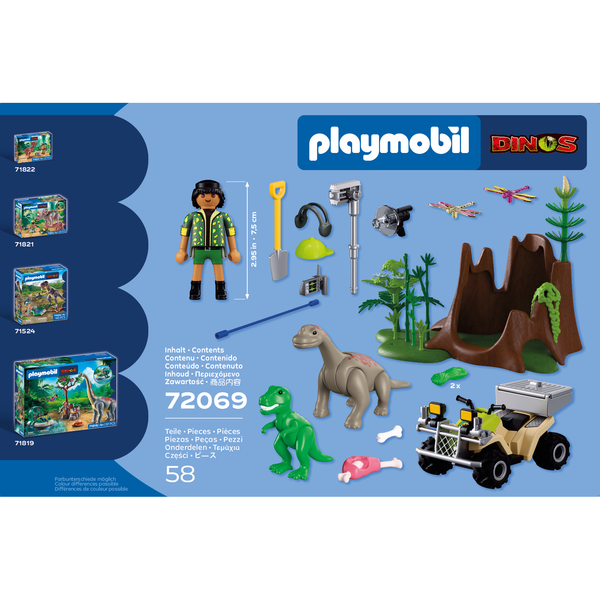 72069 - Playmobil Dinos - L antre du dinosaure