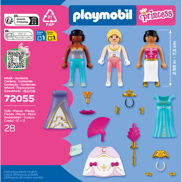 72055 - Playmobil Princess - Trio de Princesses