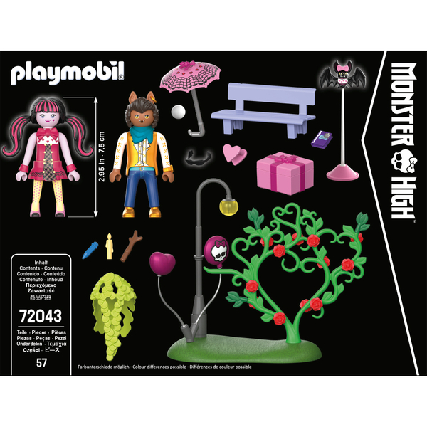 72043 – Playmobil Monster High – Rendez-vous de Saint-Valentin
