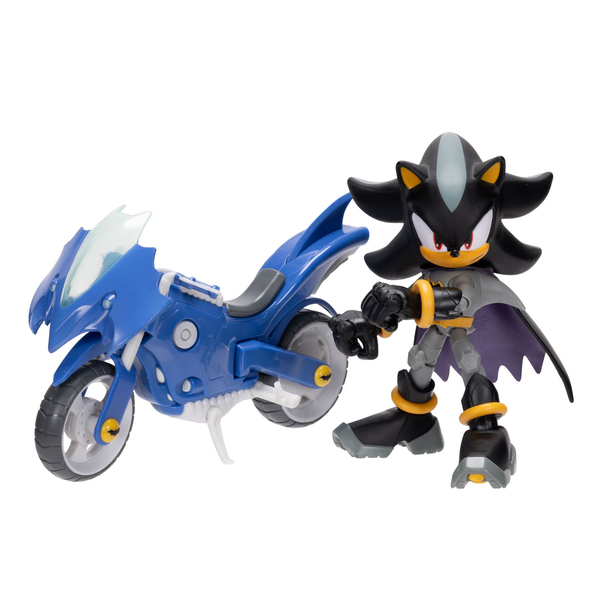 Figurine Shadow Batman et Batcycle