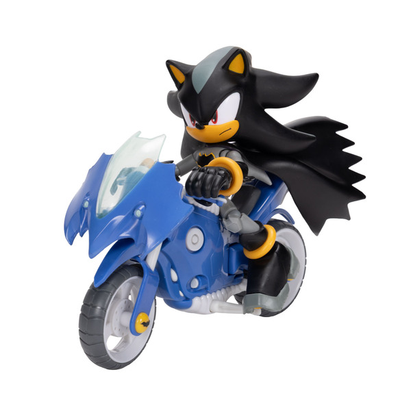 Figurine Shadow Batman et Batcycle