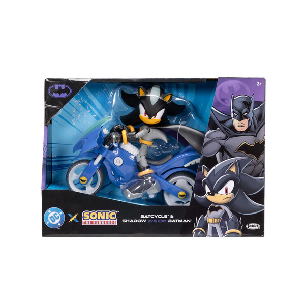 Figurine Shadow Batman et Batcycle