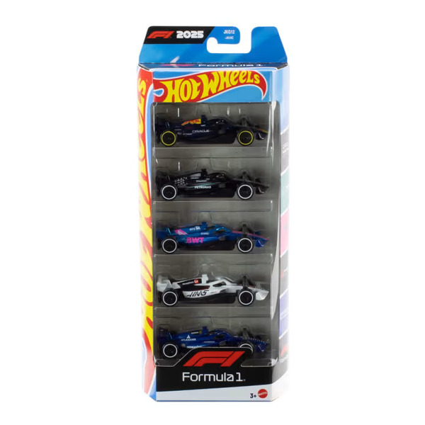 Hot Wheels - Coffret 5 véhicules Formule 1®