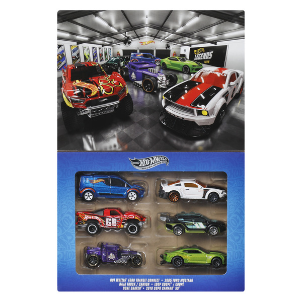 Hot Wheels Coffret Legends 6 voitures