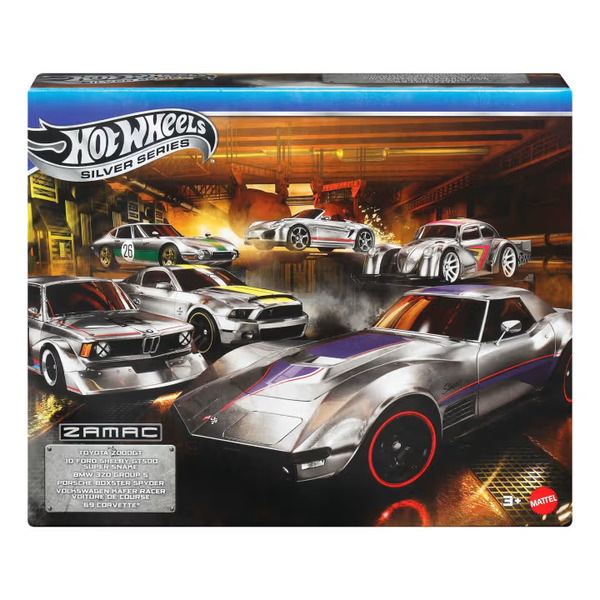 Hot Wheels Coffret Zamac de 6 Véhicules