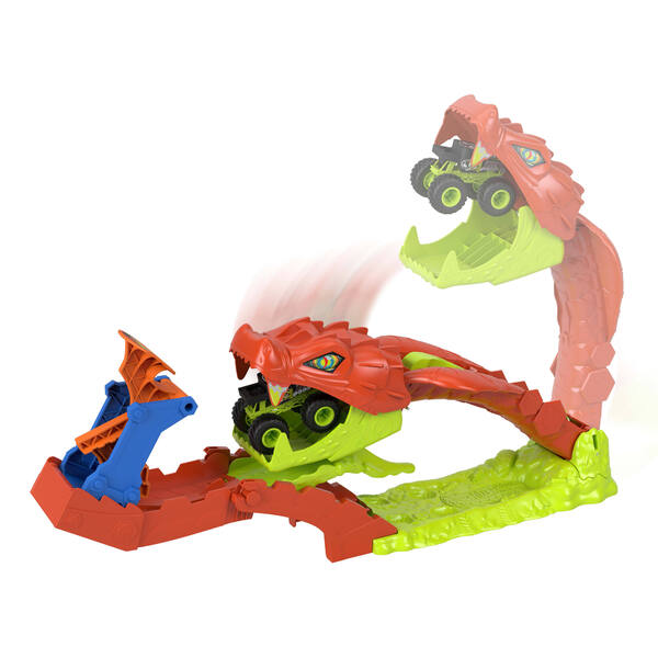 Coffret Monster Trucks Attaque du Serpent Hot Wheels