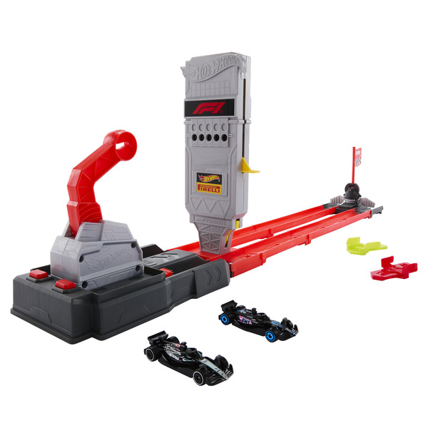 Hot Wheels – Coffret Piste Grille de Départ Formule 1