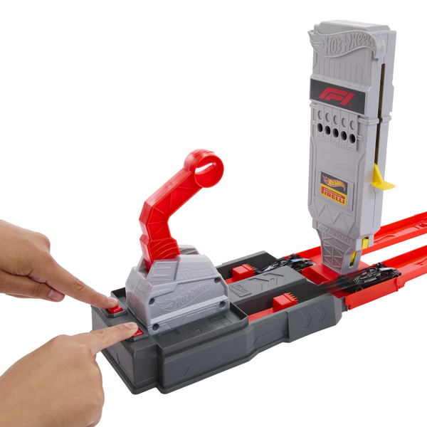 Hot Wheels – Coffret Piste Grille de Départ Formule 1