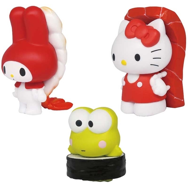 Figurine mystère Hello Kitty & Friends I Love sushi