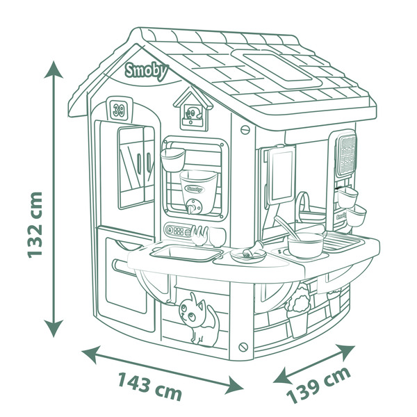 Maison mud cooking - Smoby Life