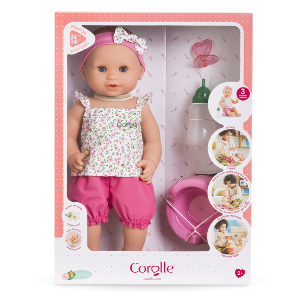 Poupon Emma fait pipi dans le pot 36 cm