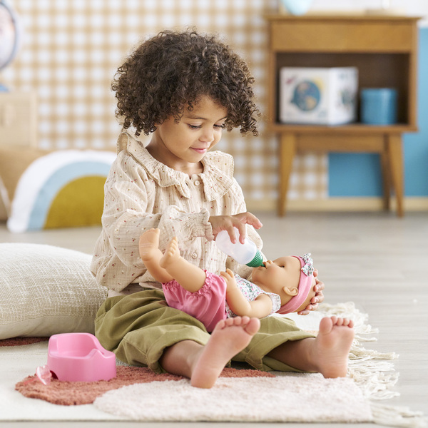 Poupon Emma fait pipi dans le pot 36 cm