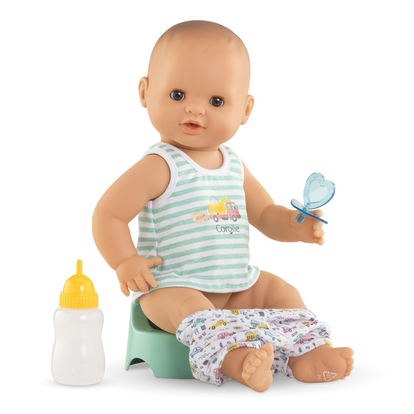 Poupon Paul fait pipi dans le pot 36cm