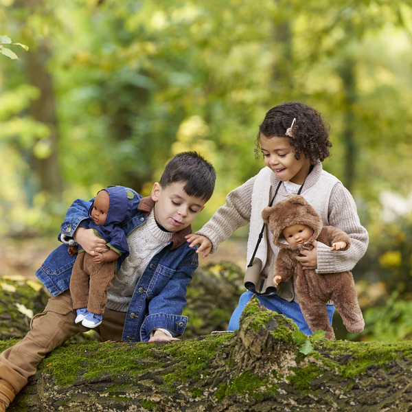 Pilote Ours brun - Poupon 36cm