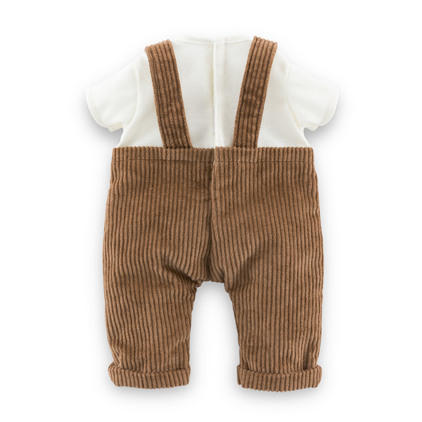 Salopette Ours Petit Explorateur - Poupon 36cm