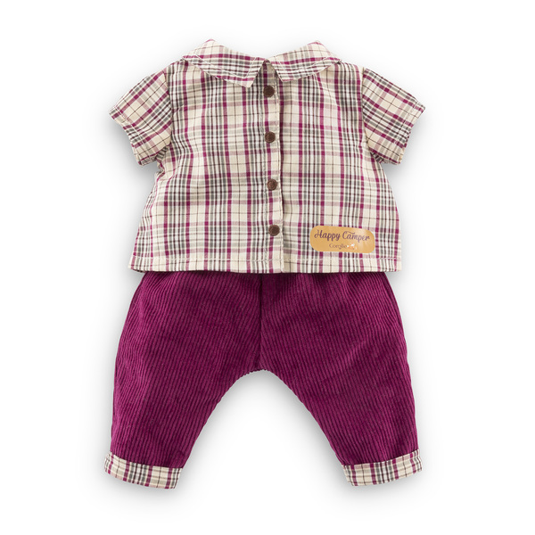 Chemise et pantalon Petit Explorateur - Poupon 36cm