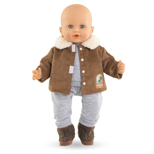 Veste velours Petit Explorateur - Poupon 36cm