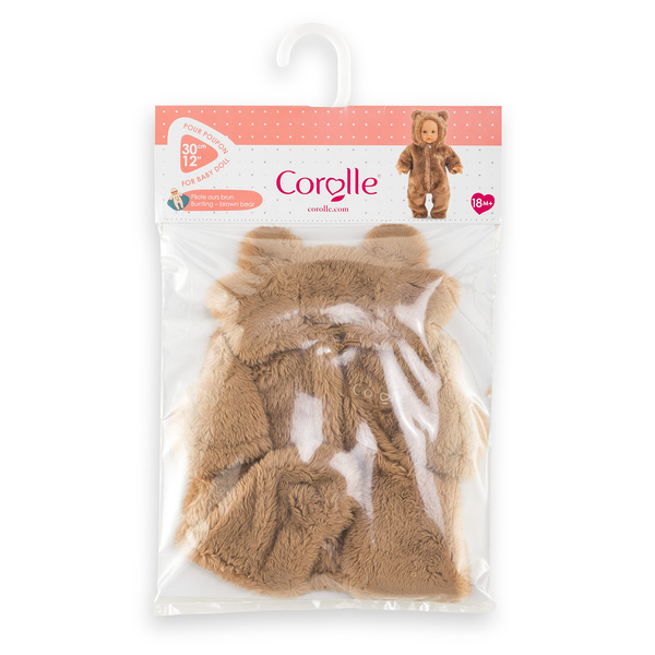 Pilote Ours brun - Poupon 30cm