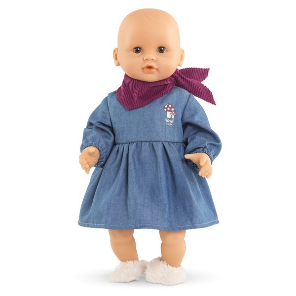 Robe manches longues Petit Explorateur - Poupon 30cm