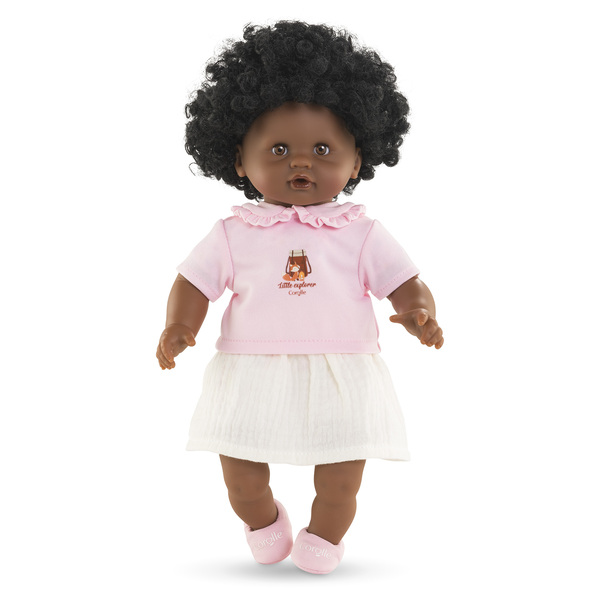 T-shirt et jupe Petit Explorateur - Poupon 30cm