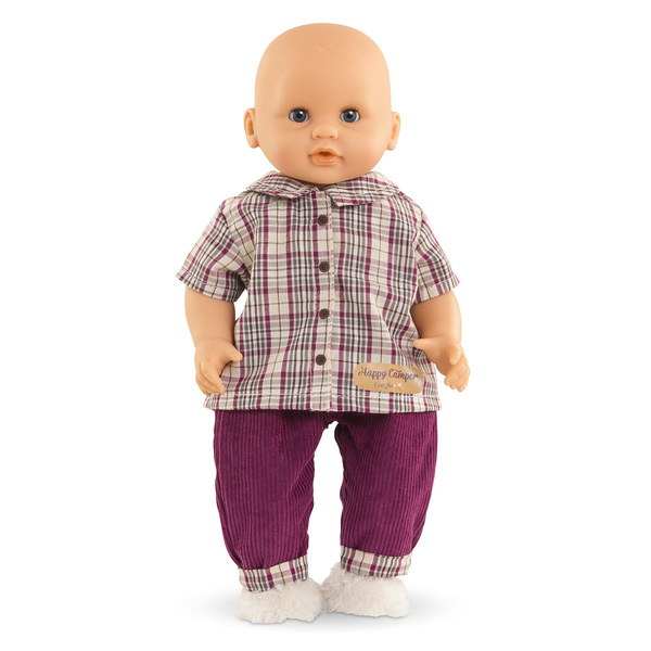 Chemise et pantalon Petit Explorateur - Poupon 30cm
