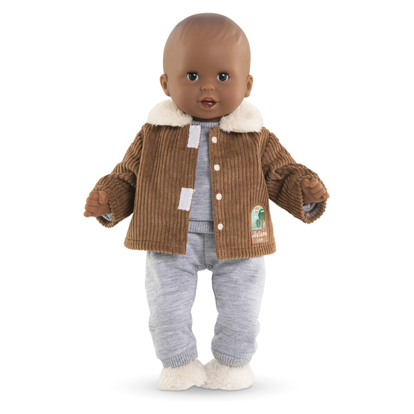 Veste velours Petit Explorateur - Poupon 30cm