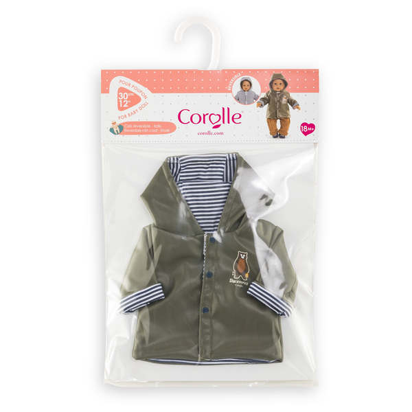 Ciré réversible Petit Explorateur - Poupon 30cm