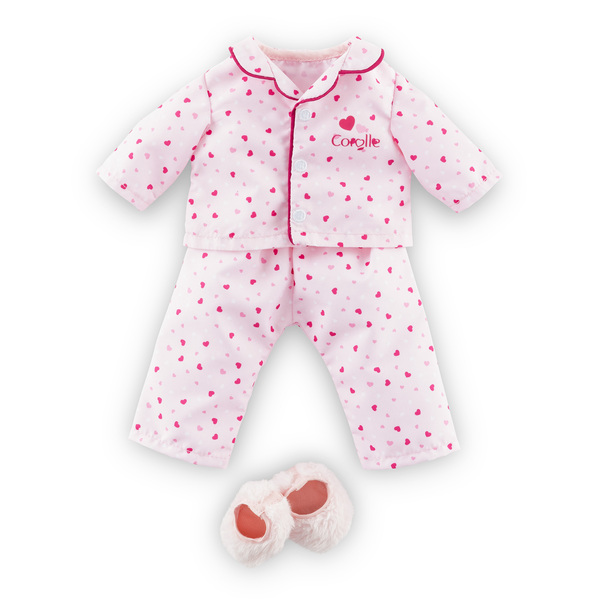 Pyjama rose et chaussons Ma Corolle - Poupée 36cm