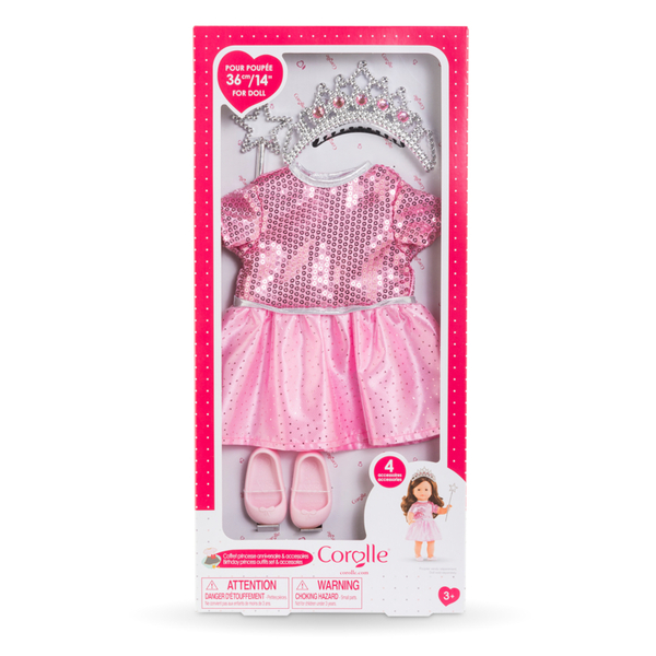 Coffret Princesse Anniversaire pour poupée ma Corolle 36cm