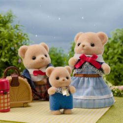 Sylvanian Families - 5851 - La famille Ours Biscuit 