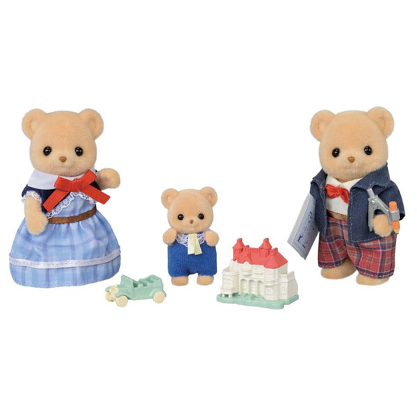 Sylvanian Families - 5851 - La famille Ours Biscuit 