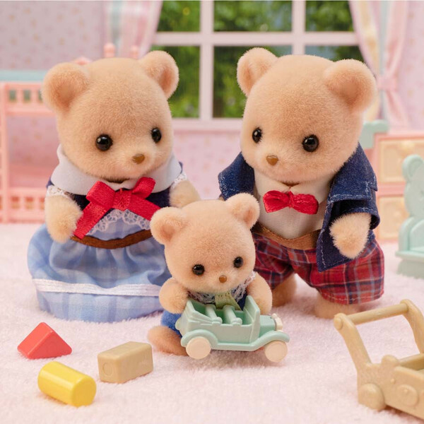Sylvanian Families - 5851 - La famille Ours Biscuit 
